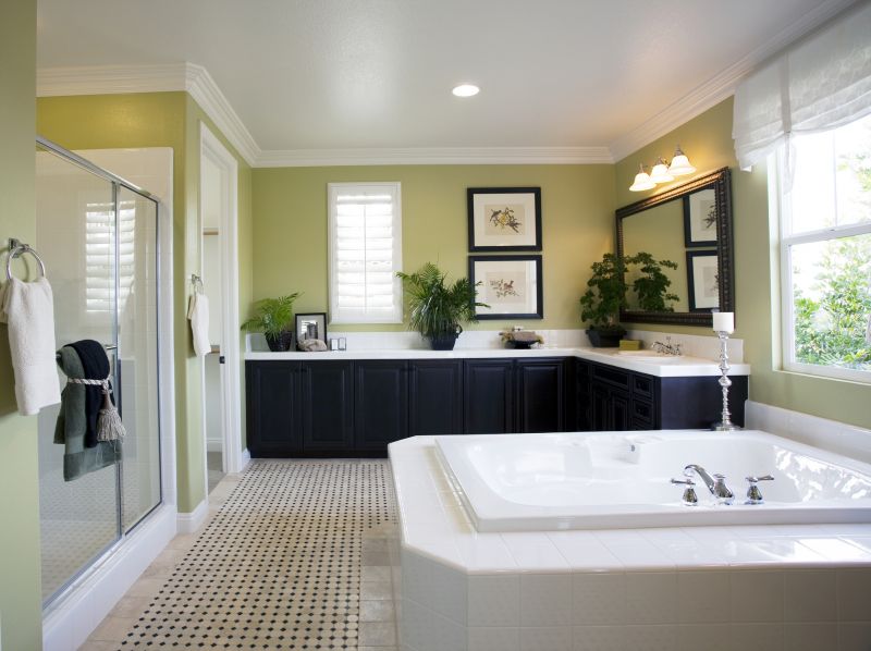 Bathroom with Neutral Color Palette