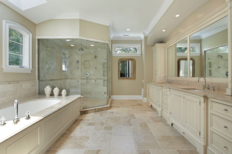 Spa-style Bathroom Shower